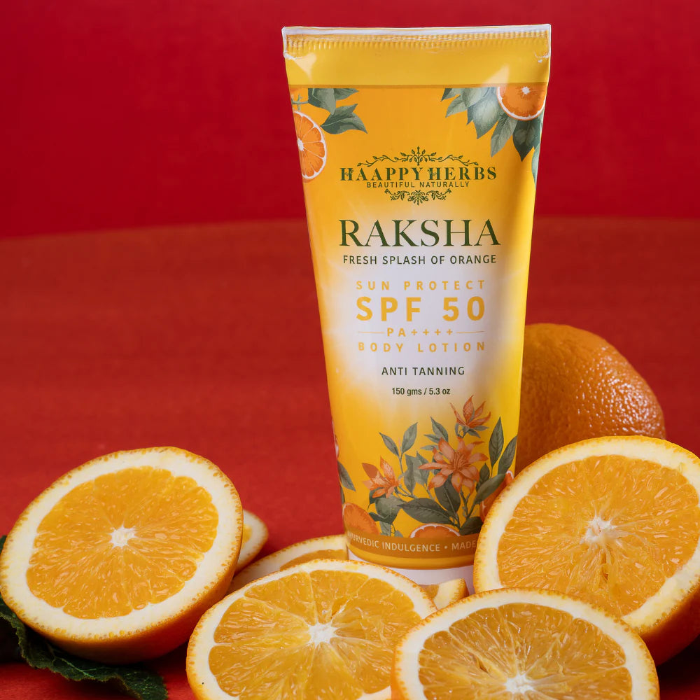 RAKSHA SPF 50 SUN PROTECT BODY LOTION - 150GMS