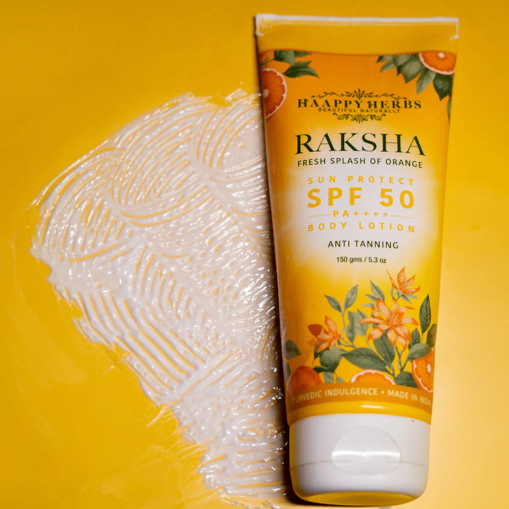 RAKSHA SPF 50 SUN PROTECT BODY LOTION - 150GMS