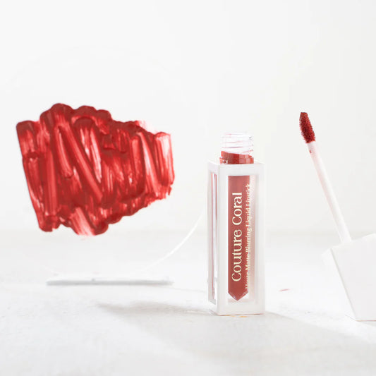 COUTURE CORAL: HAUTE MATTE BLURRING LIQUID LIPSTICK