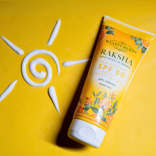 RAKSHA SPF 50 SUN PROTECT BODY LOTION - 150GMS