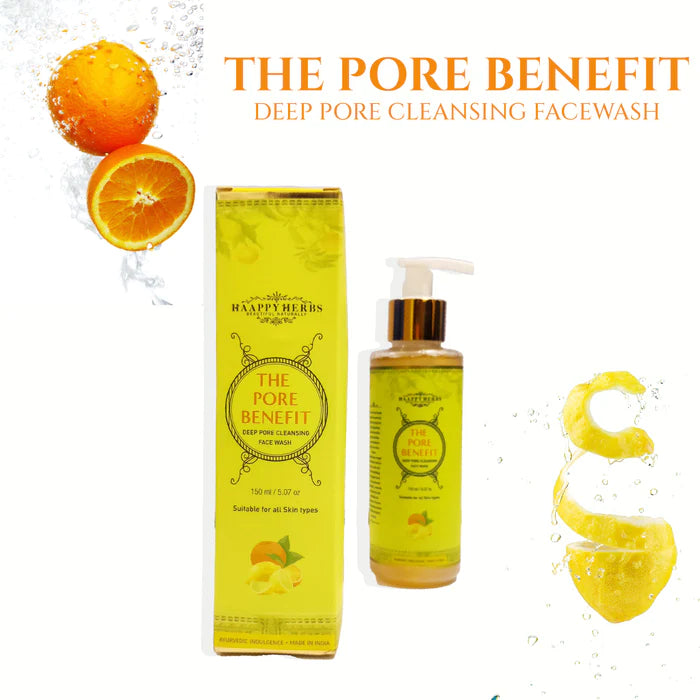 THE PORE BENEFIT - DEEP PORE CLEANSING FACE WASH (150ML)