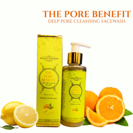 THE PORE BENEFIT - DEEP PORE CLEANSING FACE WASH (150ML)
