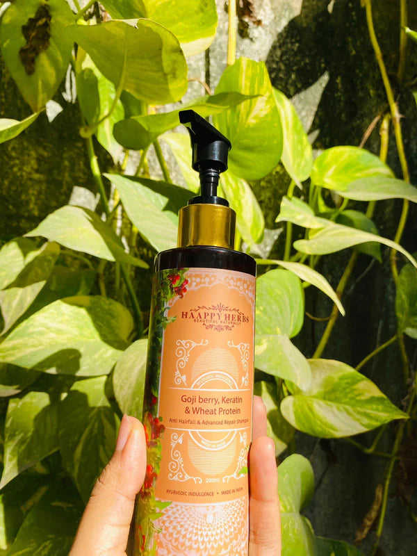 GOJI BERRY, KERATIN & WHEAT PROTEIN SHAMPOO